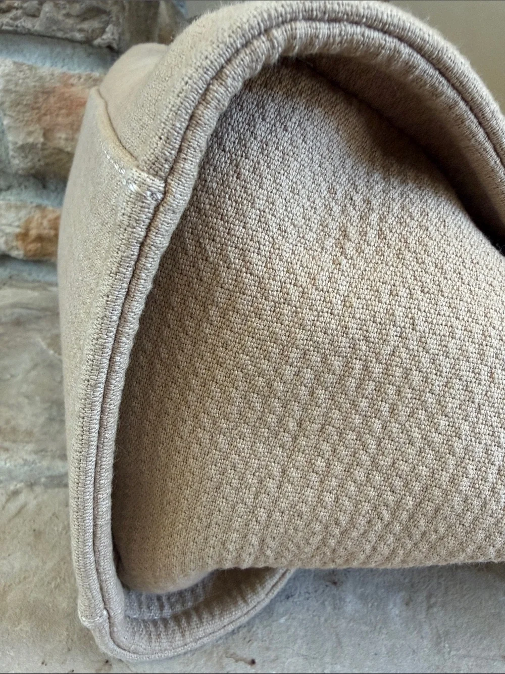 CHANEL Canvas Deauville Shopping Tote - Beige - Large